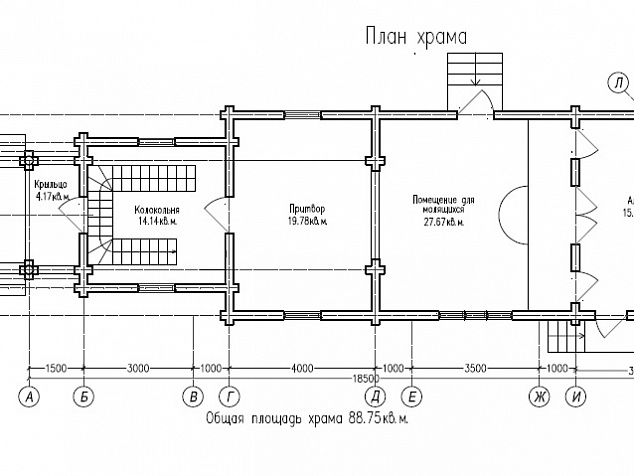 Проект храма Иверской иконы в Саратове